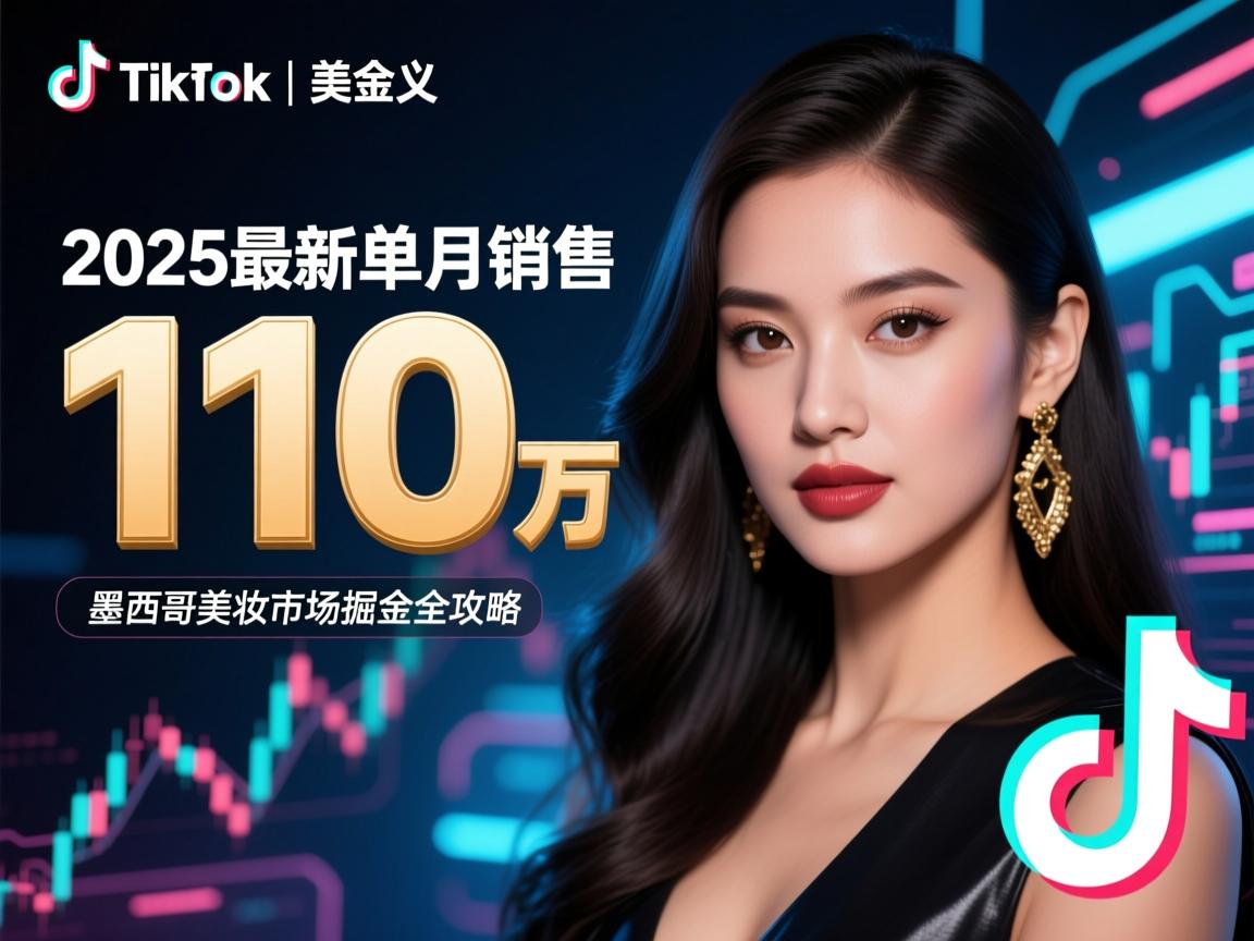 2025最新单月销售110万美金!TikTok墨西哥美妆市场掘金全攻略