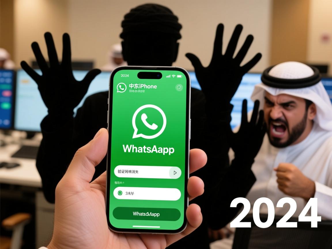 2024中东iPhone用户暴怒!WhatsApp验证码神秘消失,背后竟藏三大黑手