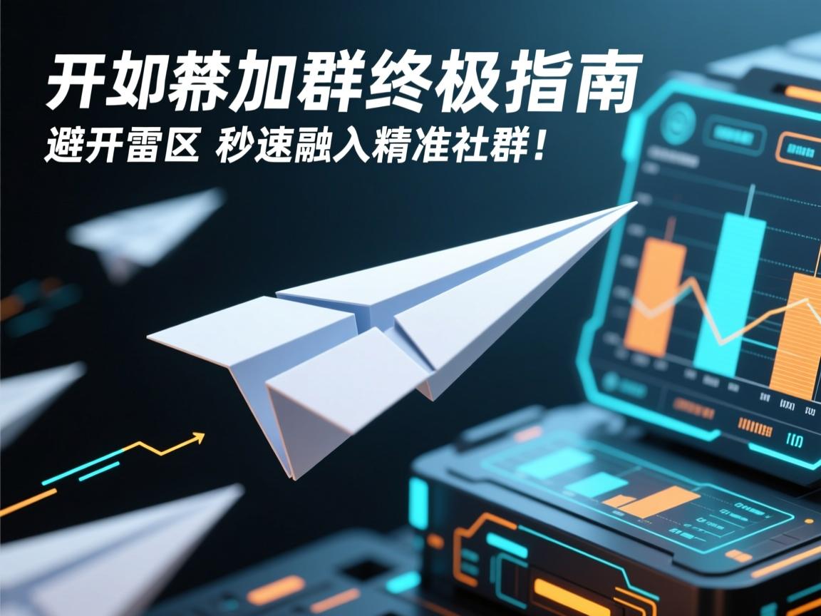 纸飞机加群终极指南,避开雷区,秒速融入精准社群!