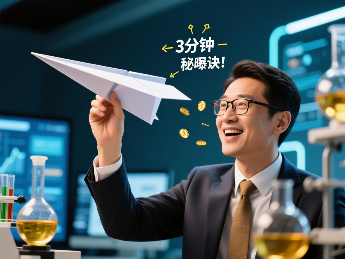 纸飞机滞空3分钟秘诀曝光!物理教授揭秘童年神技背后的科学魔法