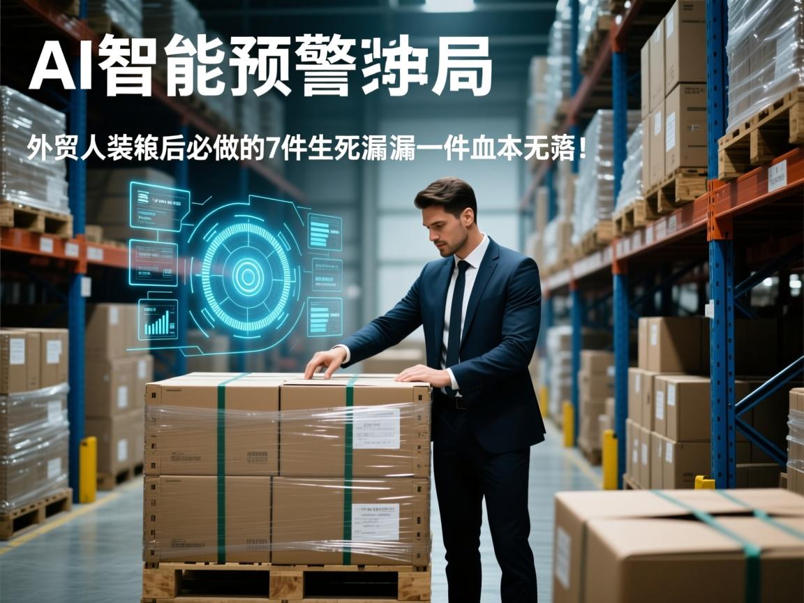 AI智能预警!外贸人装柜后必做的7件生死局,漏一件血本无归!