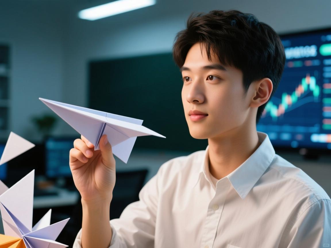 纸飞机教程视频爆火！00后工程师靠折纸月入10万，网友，这波操作太骚了