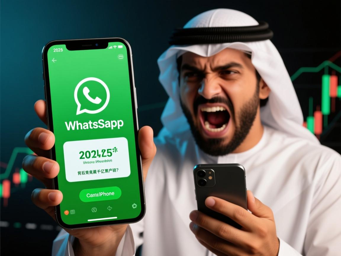 2025中东iPhone用户暴怒！WhatsApp验证码神秘消失，背后竟藏千亿黑产链？