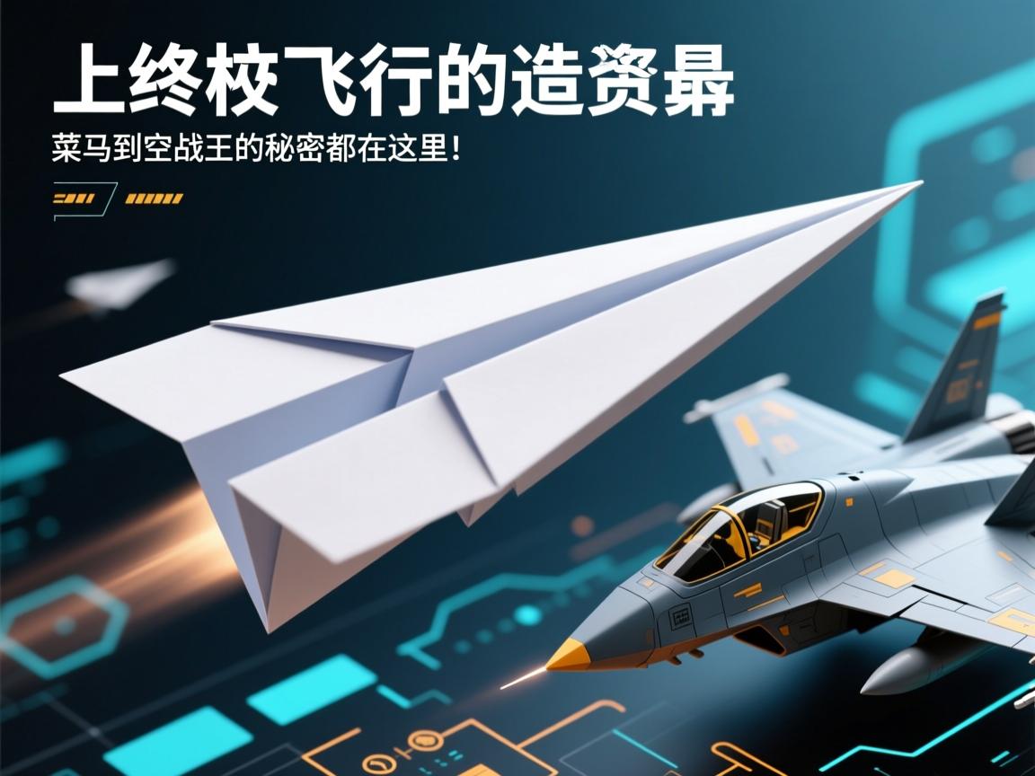 纸飞机终极飞行指南,从菜鸟到空战王的秘密都在这里!