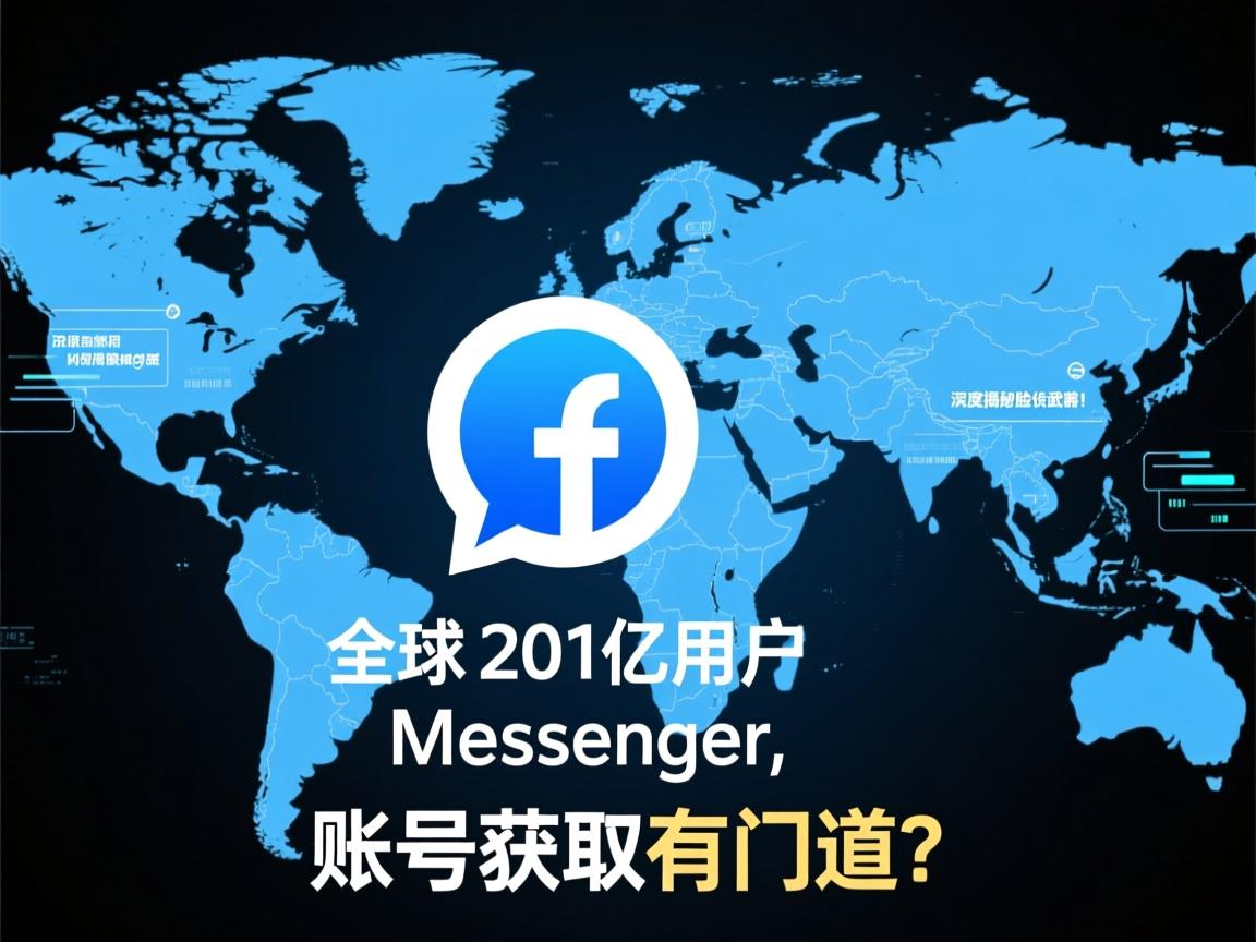 全球20亿用户正在使用的秘密武器!深度揭秘脸书信使Messenger,账号获取有门道?