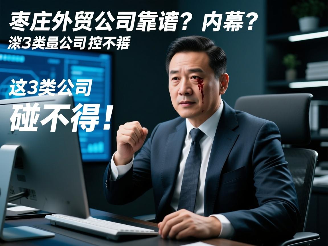 详细阅读:枣庄外贸公司靠谱吗?深扒内幕,老板血泪控诉,这3类公司碰不得! 枣庄外贸公司靠谱吗?深扒内幕,老板血泪控诉,这3类公司碰不得!