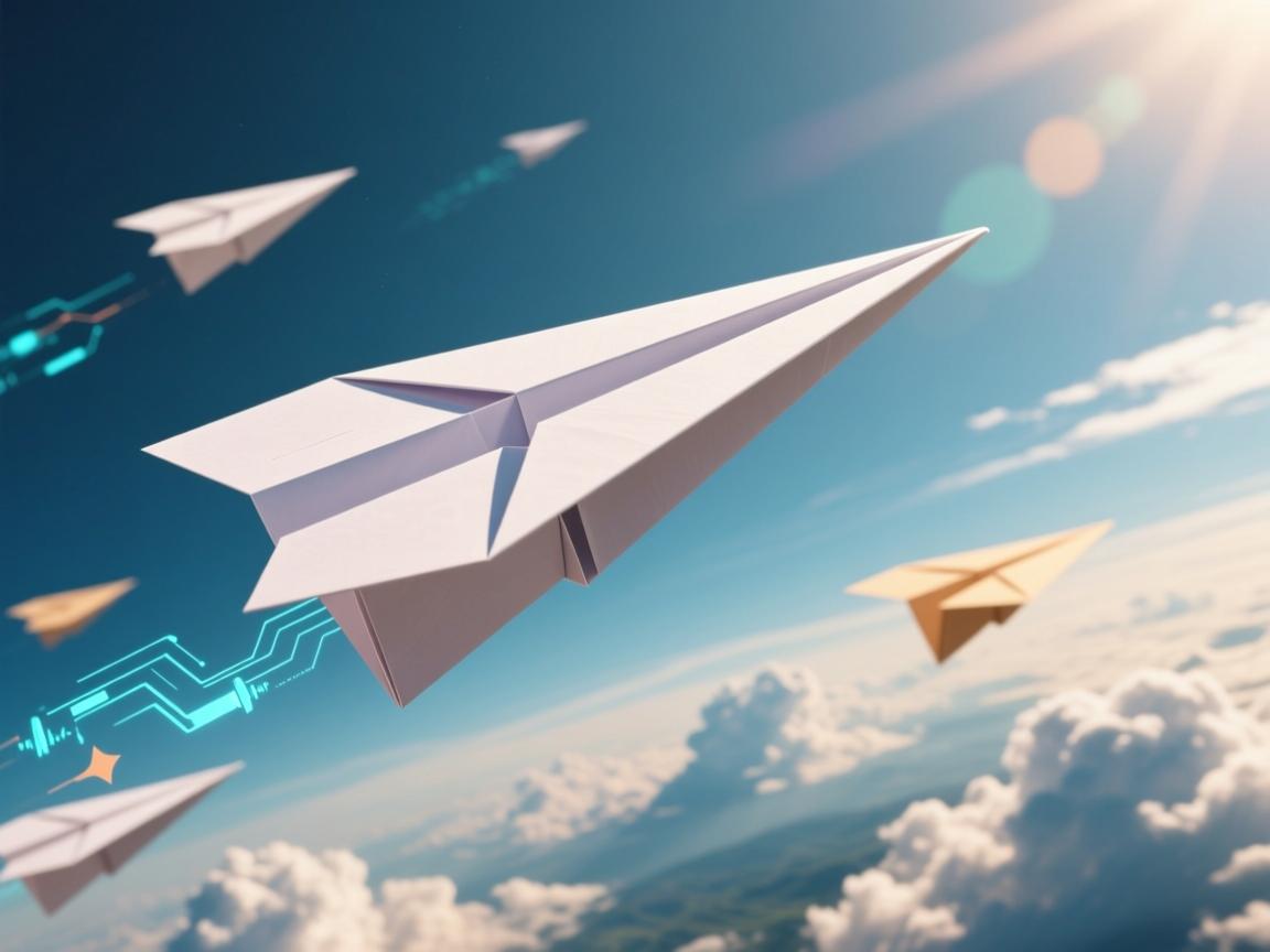 纸飞机大师秘技,全网疯传的终极指南,让童年梦想飞越天际!