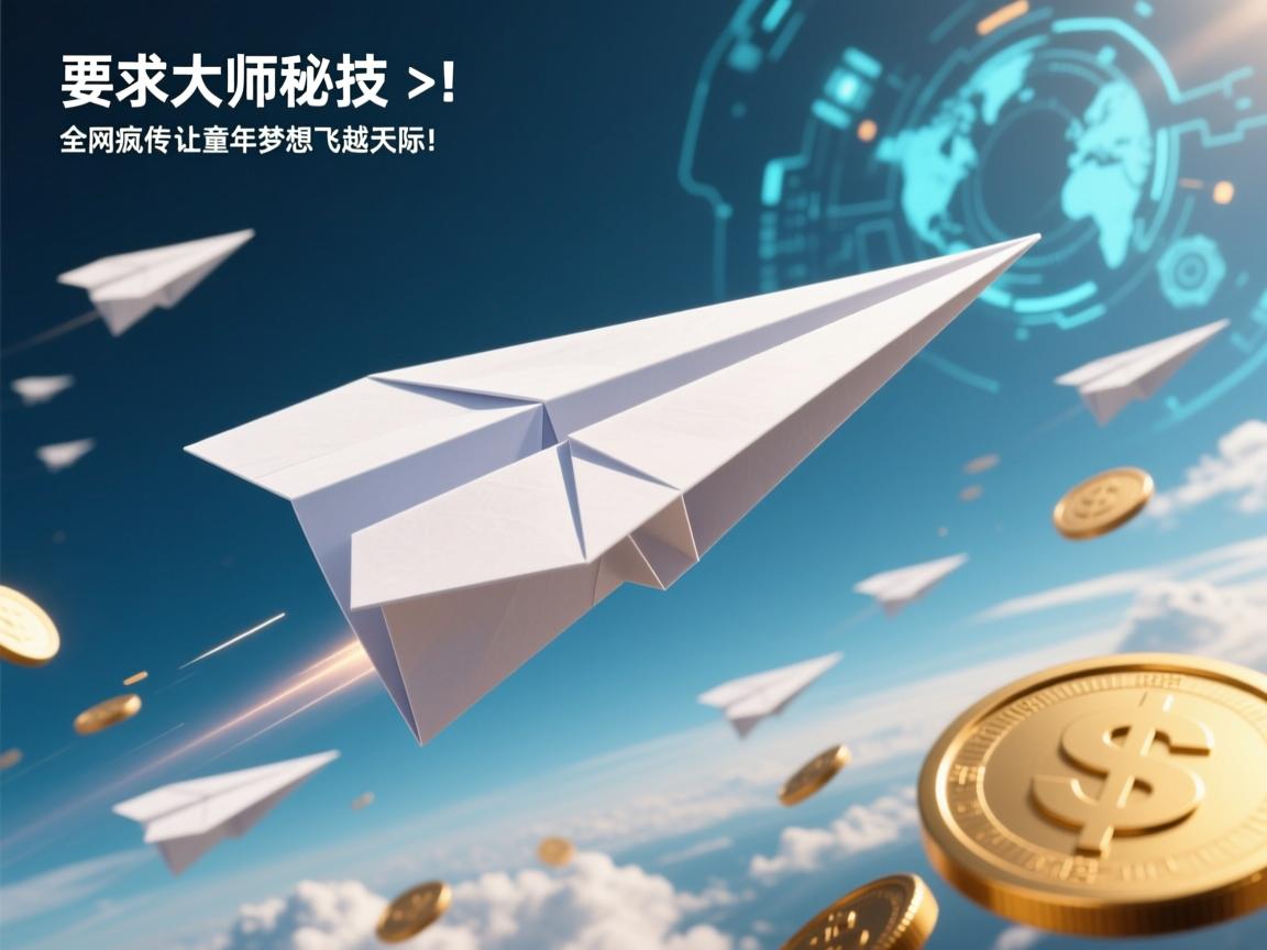 纸飞机大师秘技,全网疯传的终极指南,让童年梦想飞越天际!