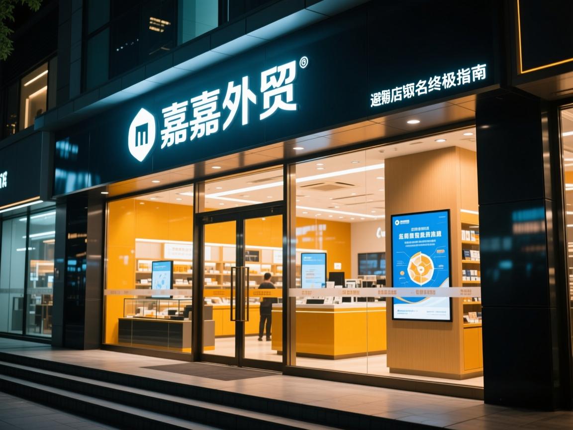 安嘉外贸店铺取名终极指南,避开雷区,引爆全球流量!