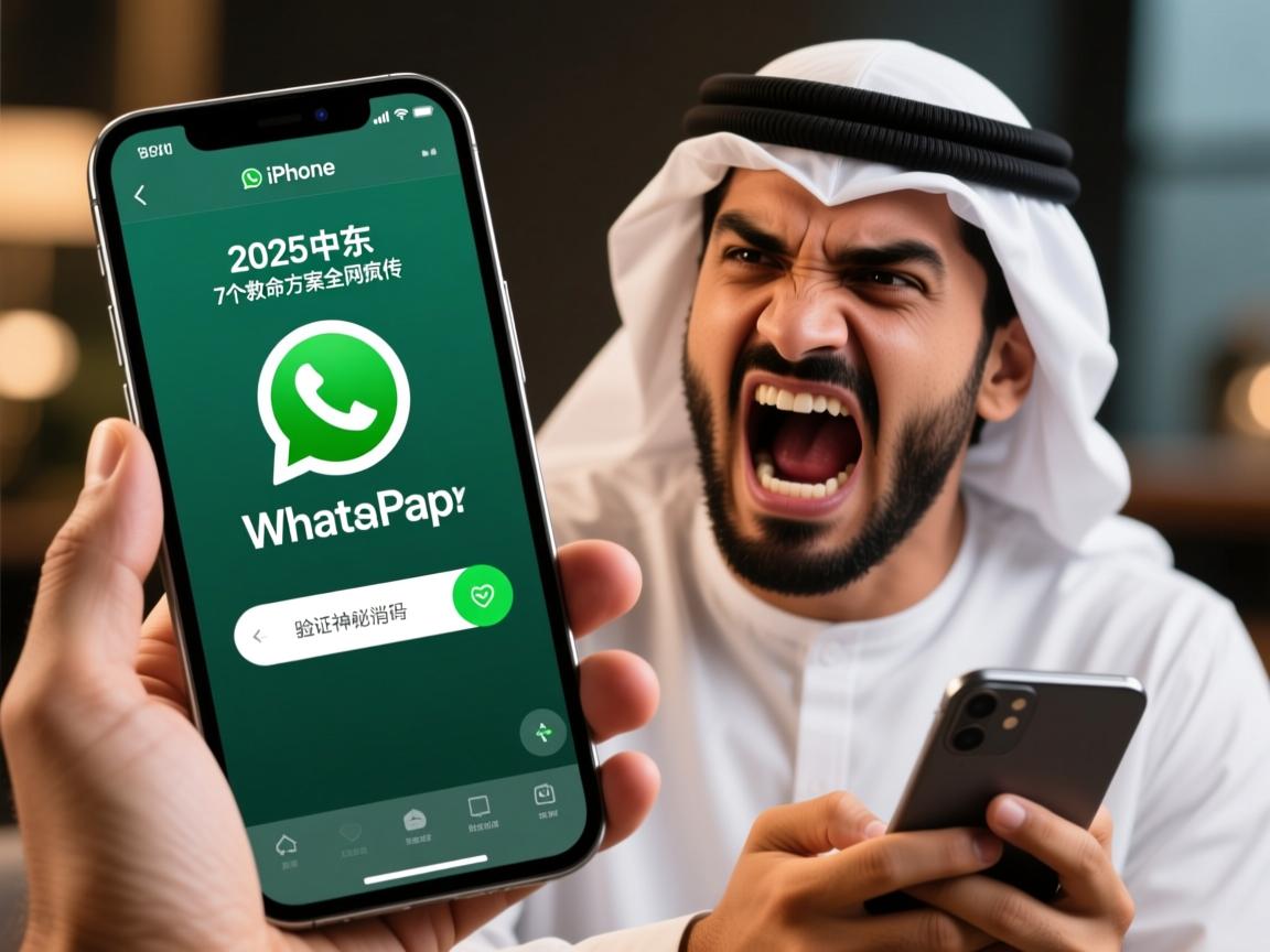 2025中东iPhone用户暴怒!WhatsApp验证码神秘消失,这7个救命方案全网疯传