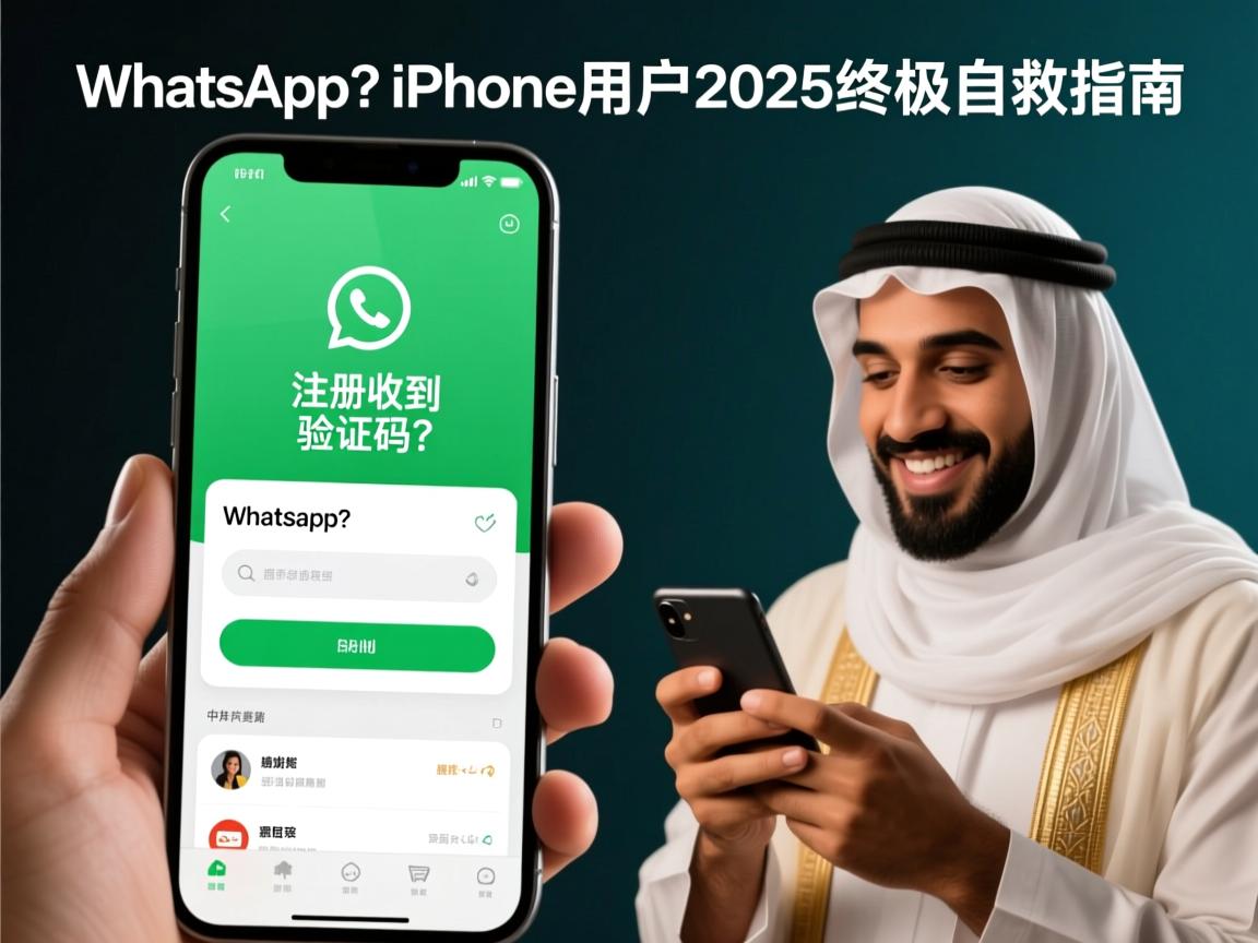WhatsApp注册收不到验证码?中东iPhone用户2025终极自救指南