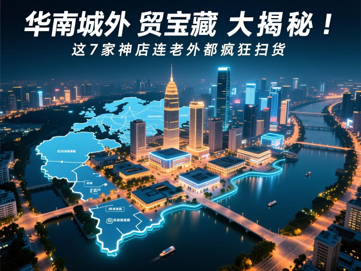 详细阅读:华南城外贸宝藏地图大揭秘!这7家神店连老外都疯狂扫货 华南城外贸宝藏地图大揭秘!这7家神店连老外都疯狂扫货