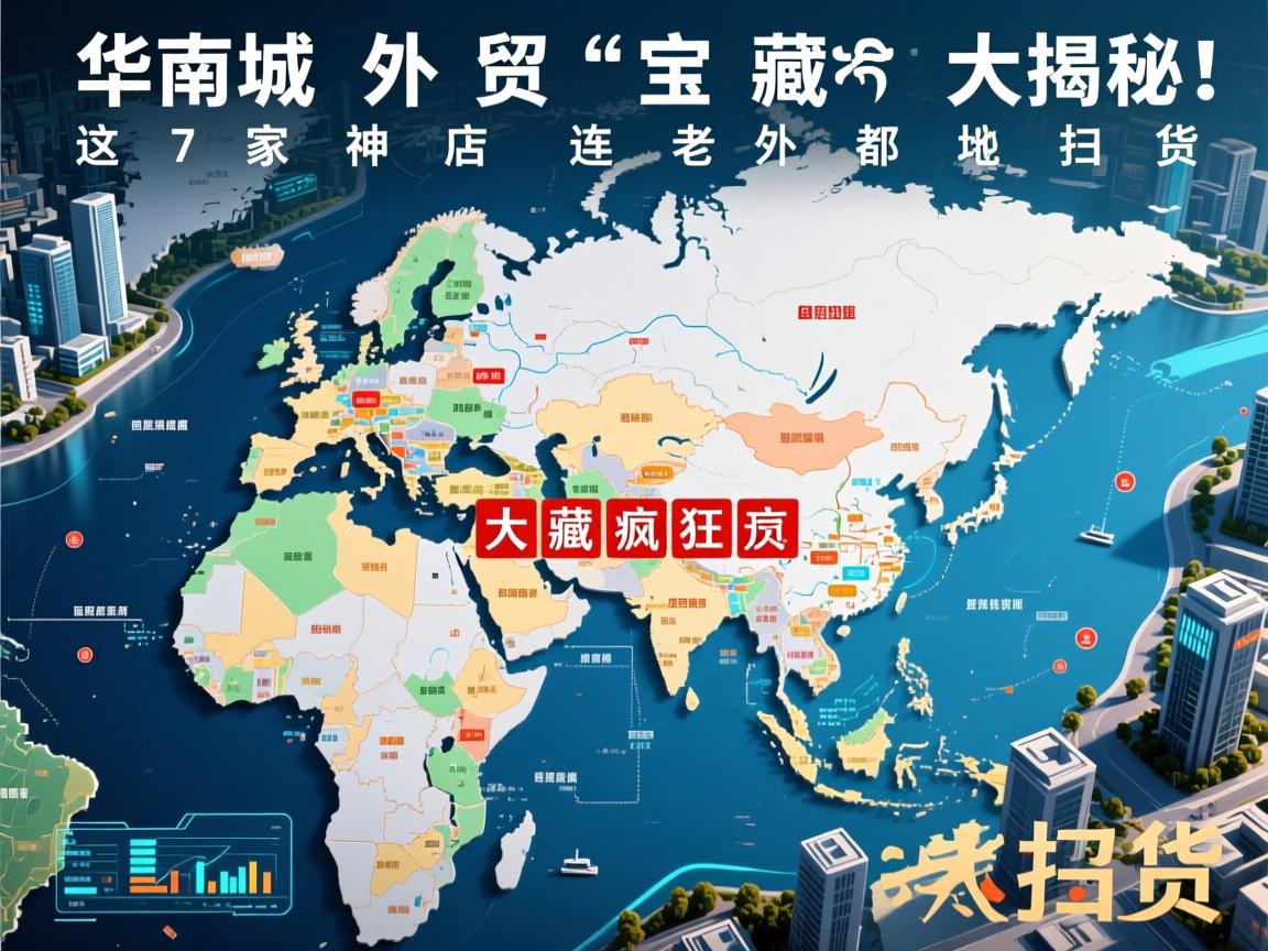 华南城外贸宝藏地图大揭秘!这7家神店连老外都疯狂扫货