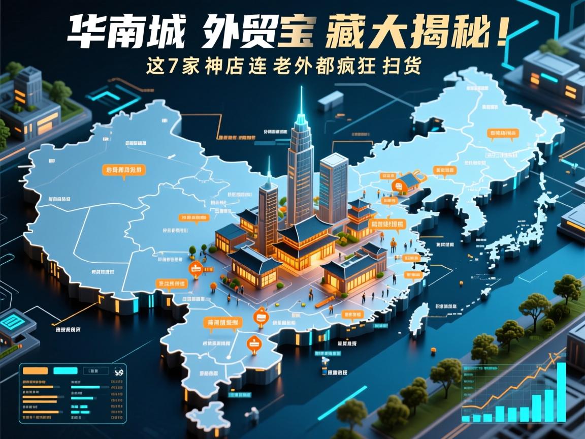 华南城外贸宝藏地图大揭秘!这7家神店连老外都疯狂扫货