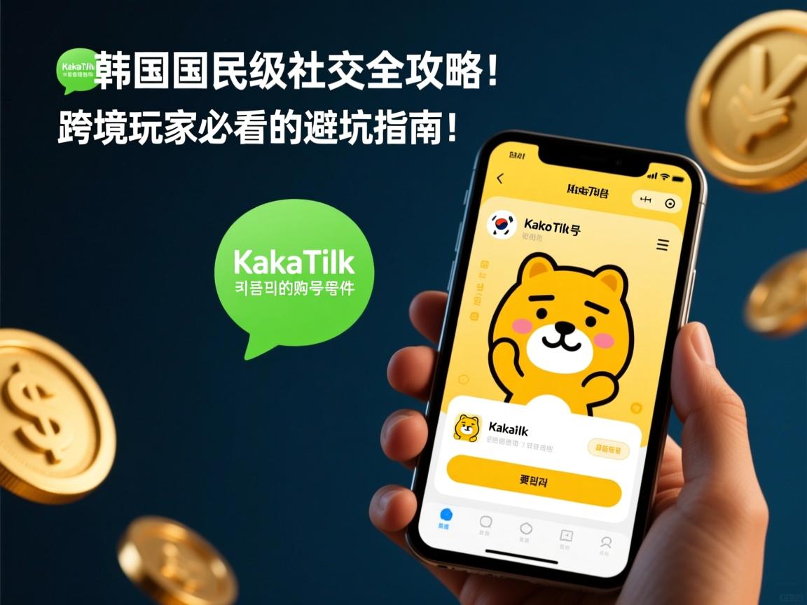 韩国国民级社交软件KakaoTalk账号购买全攻略!跨境玩家必看的避坑指南
