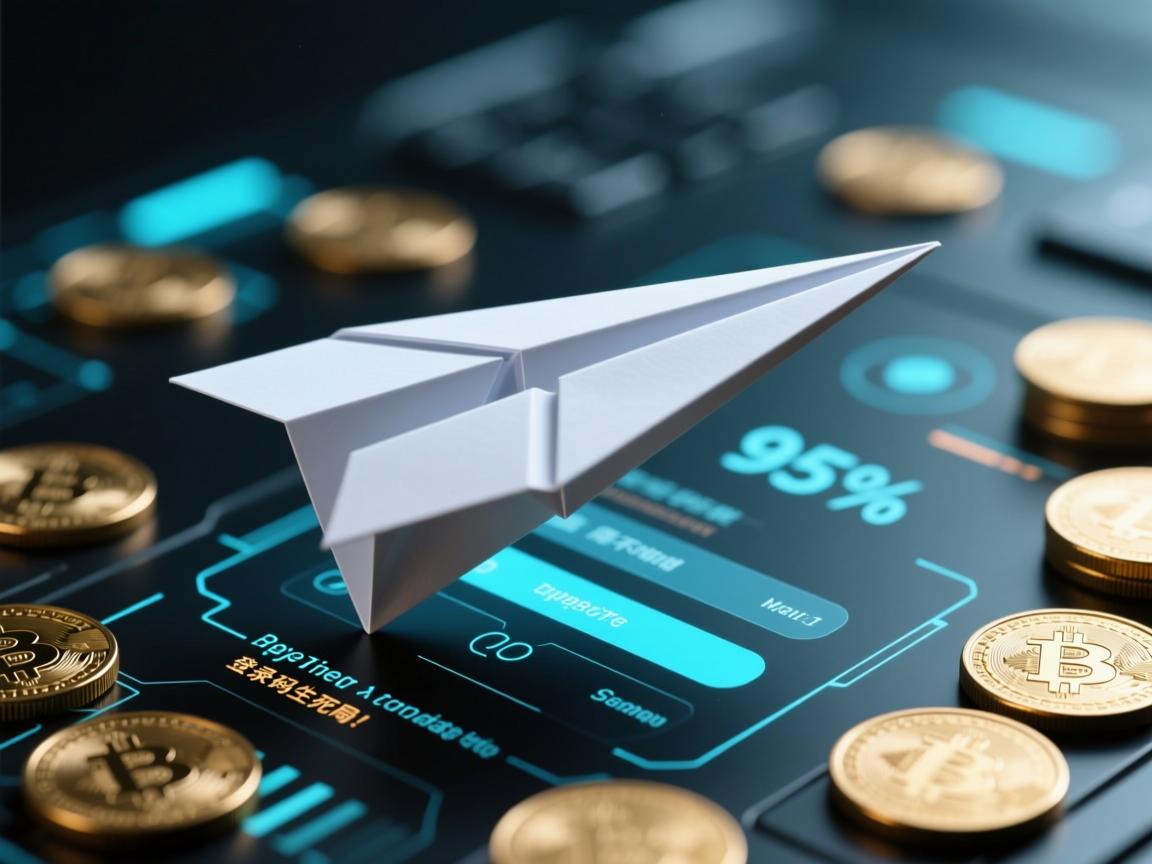 纸飞机加密风暴,95%用户不知道的登录密码生死局!