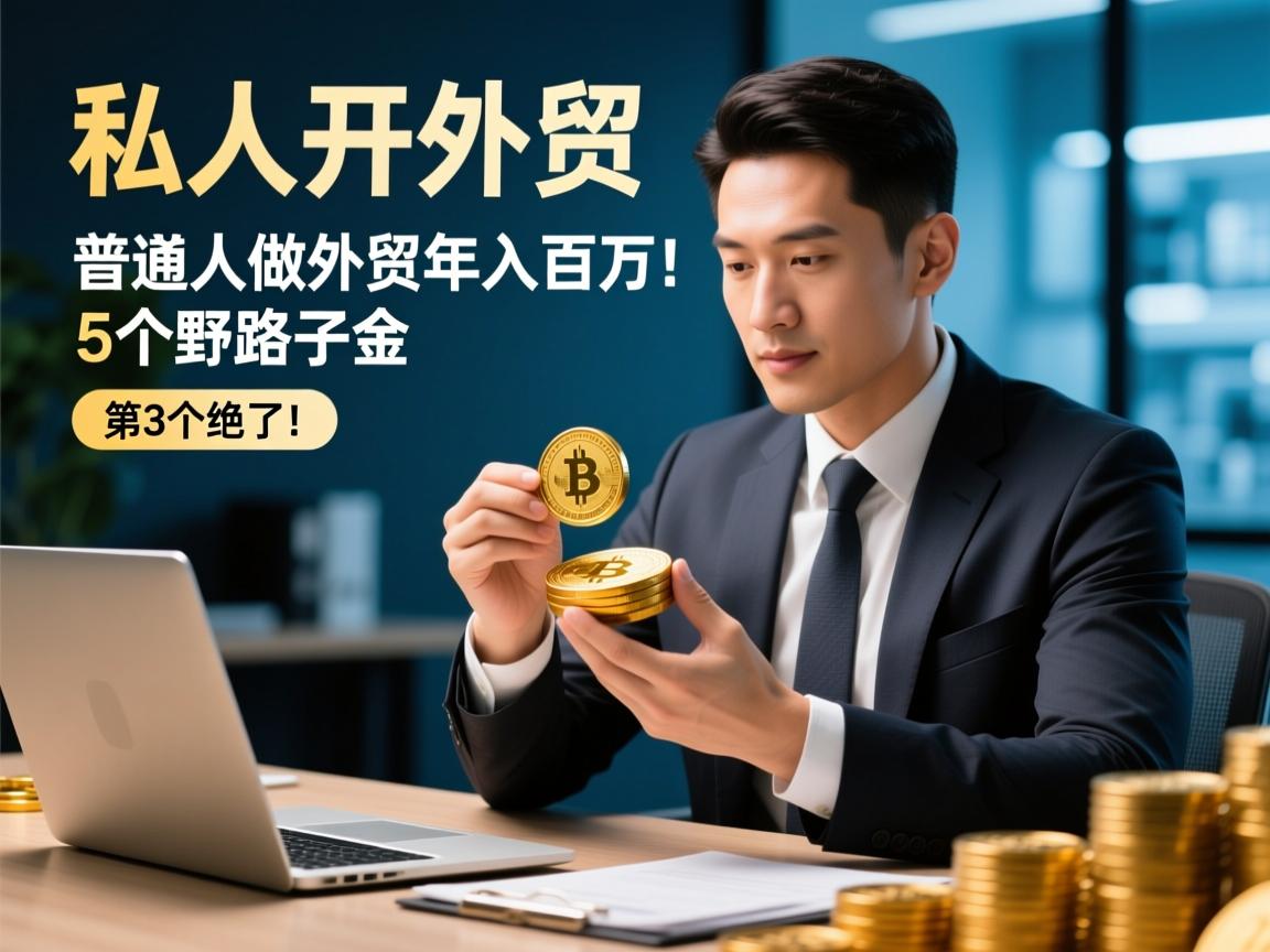 私人怎么开外贸公司赚钱,零资金起步!普通人做外贸年入百万的5个野路子,第3个绝了!