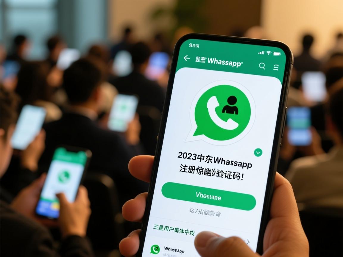 2023中东WhatsApp注册惊现幽灵验证码!三星用户集体中招,这7招能救命