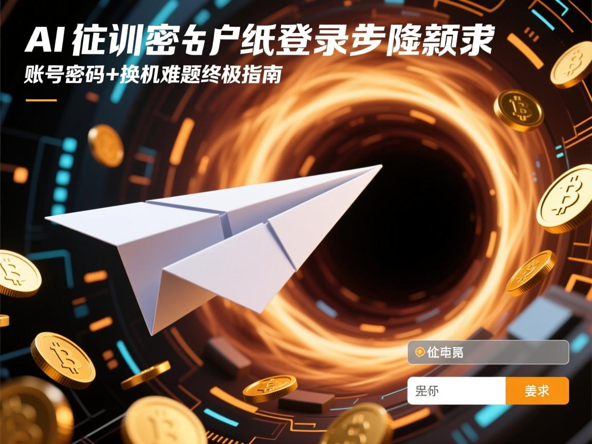 AI解密纸飞机登录黑洞,账号密码+换机难题终极指南