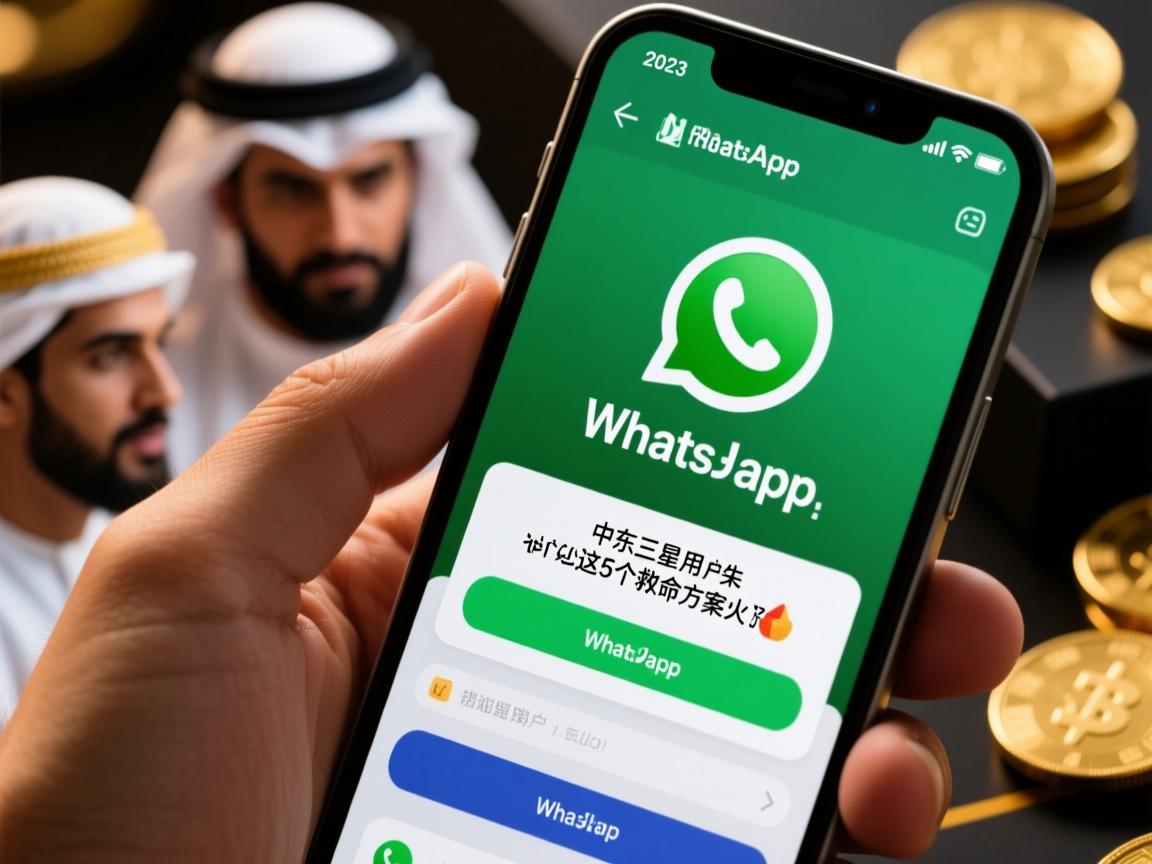 2023中东三星用户集体崩溃!WhatsApp验证码神秘消失,这5个救命方案火了