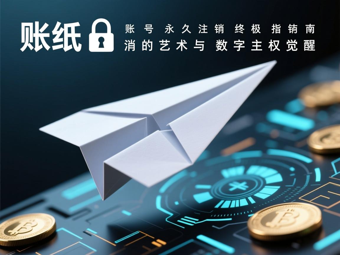 🔒纸飞机账号永久注销终极指南,消失的艺术与数字主权觉醒