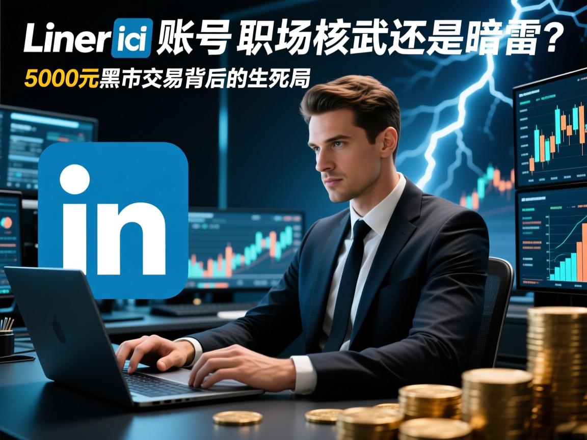 领英账号，职场核武还是暗雷？5000元黑市交易背后的生死局