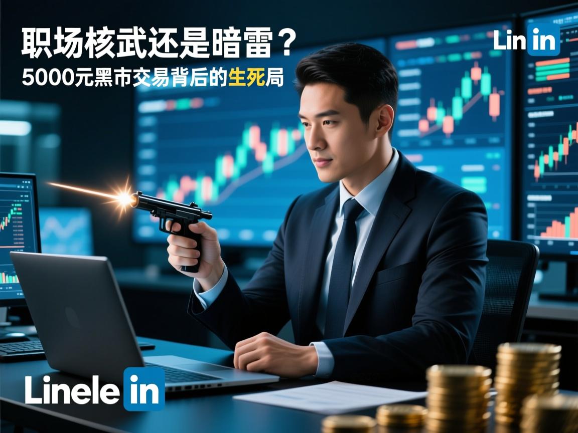 领英账号,职场核武还是暗雷?5000元黑市交易背后的生死局