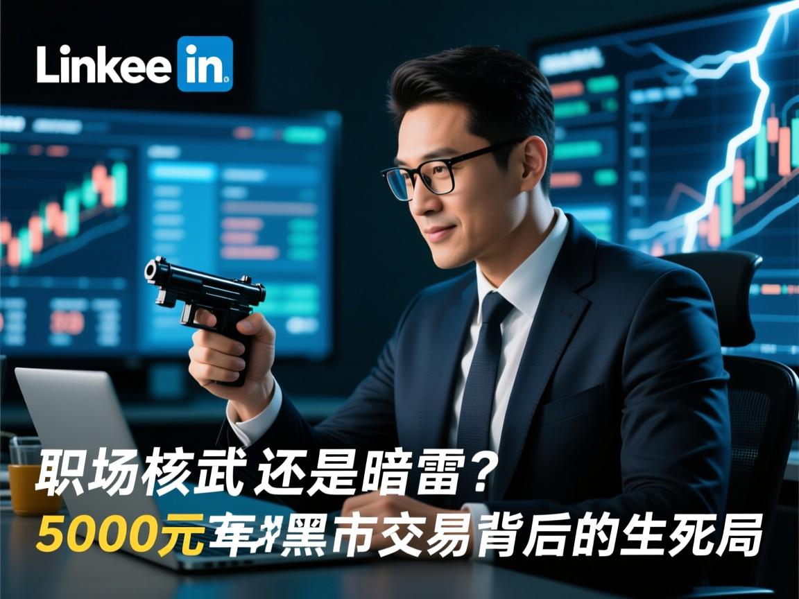 领英账号,职场核武还是暗雷?5000元黑市交易背后的生死局