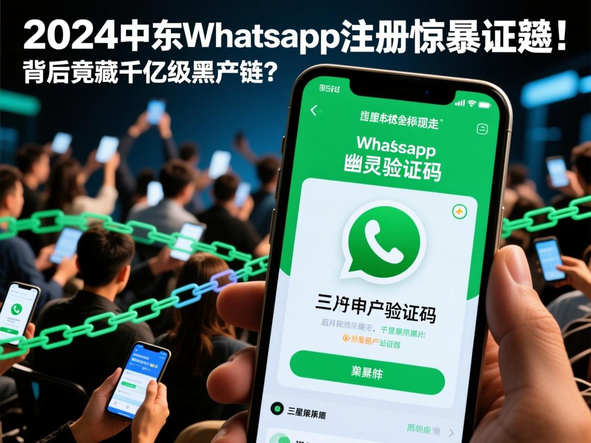 2024中东WhatsApp注册惊现幽灵验证码!三星用户集体暴走,背后竟藏千亿级黑产链?