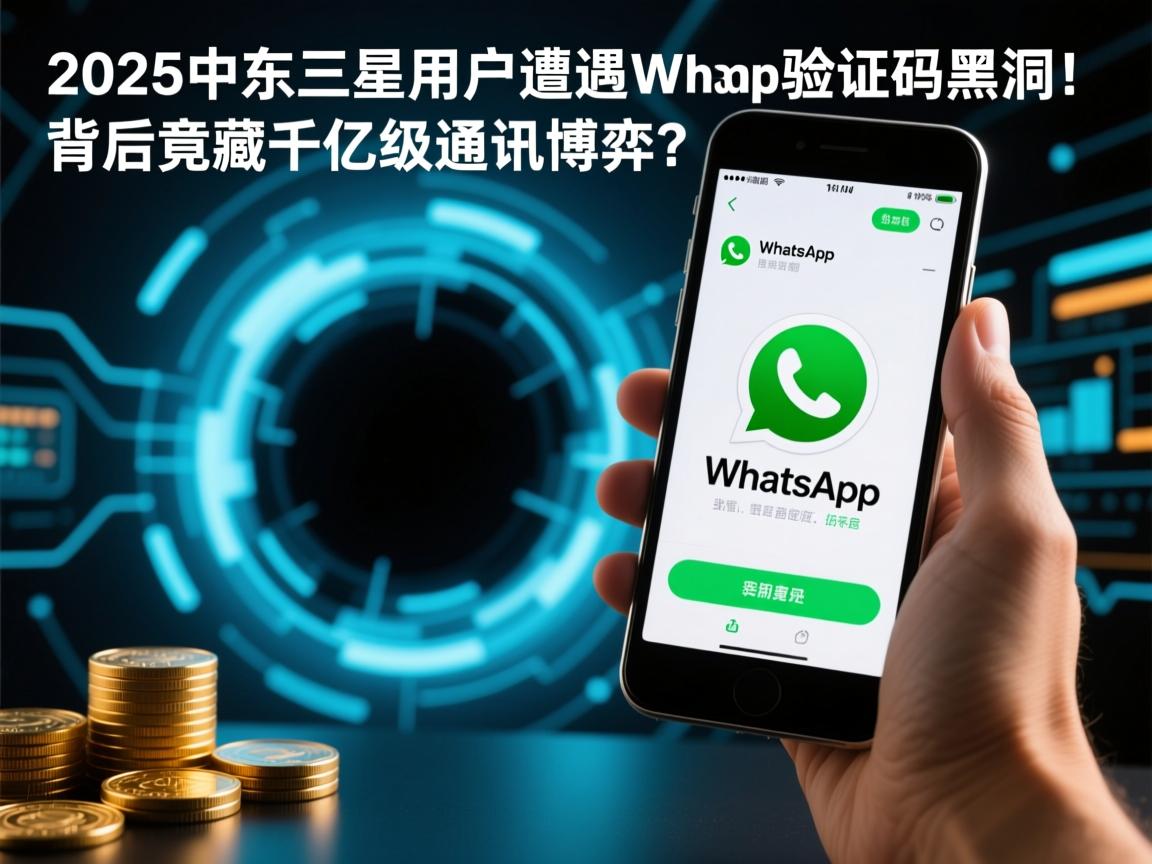 2025中东三星用户遭遇WhatsApp验证码黑洞!背后竟藏千亿级通讯博弈?