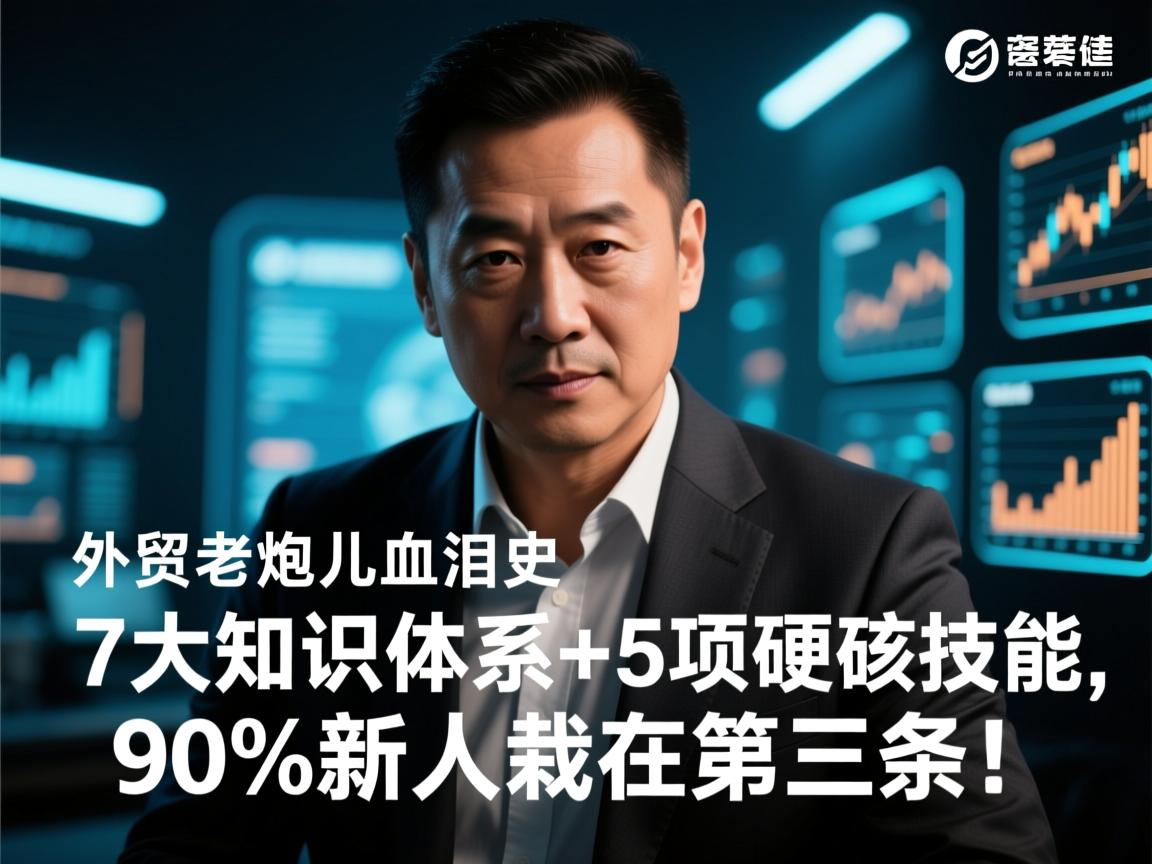外贸老炮儿血泪史,7大知识体系+5项硬核技能,90%新人栽在第三条!