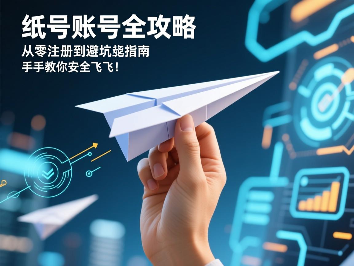 纸飞机账号全攻略,从零注册到避坑指南,手把手教你安全起飞!