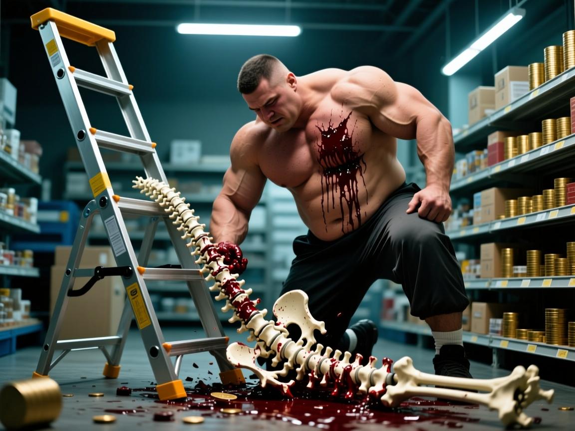 外贸梯子选购血泪史,300斤壮汉摔成八段椎骨,正品渠道竟藏在这些地方!