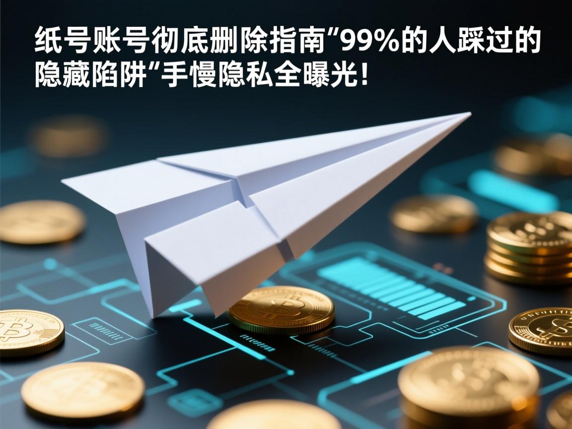 纸飞机账号彻底删除指南,99%的人踩过的隐藏陷阱,手慢隐私全曝光!