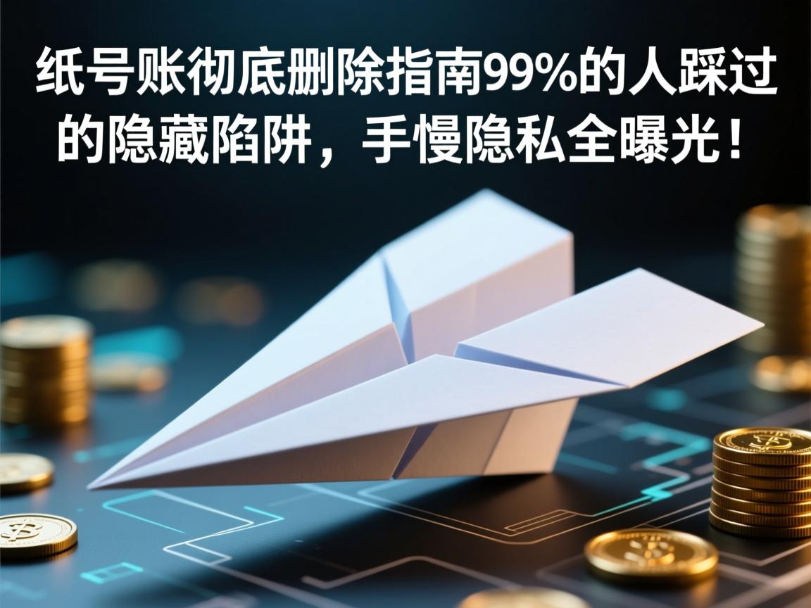 纸飞机账号彻底删除指南,99%的人踩过的隐藏陷阱,手慢隐私全曝光!