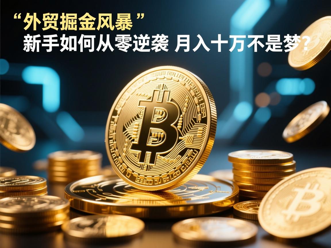 外贸掘金风暴,新手如何从零逆袭,月入十万不是梦?
