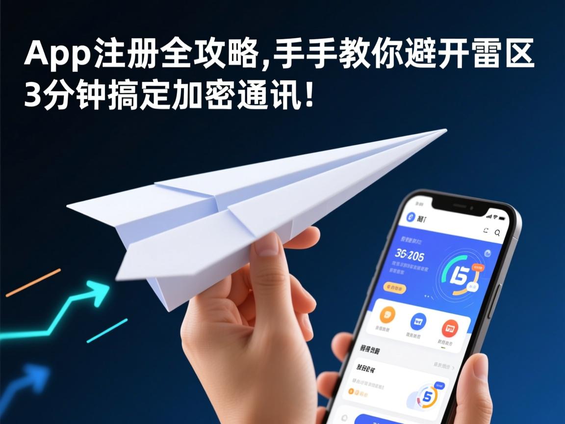 纸飞机App注册全攻略,手把手教你避开雷区,3分钟搞定加密通讯!