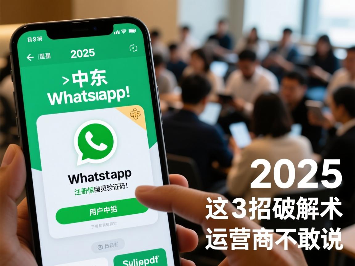 2025中东WhatsApp注册惊现幽灵验证码!三星用户集体中招,这3招破解术运营商不敢说