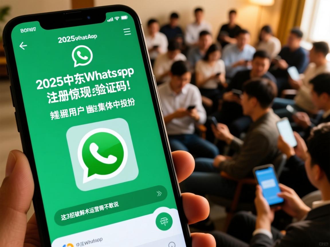 2025中东WhatsApp注册惊现幽灵验证码!三星用户集体中招,这3招破解术运营商不敢说
