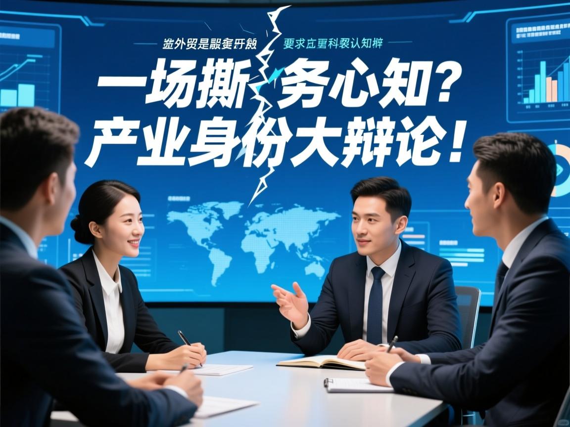 外贸是服务行业?一场撕裂认知的产业身份大辩论!