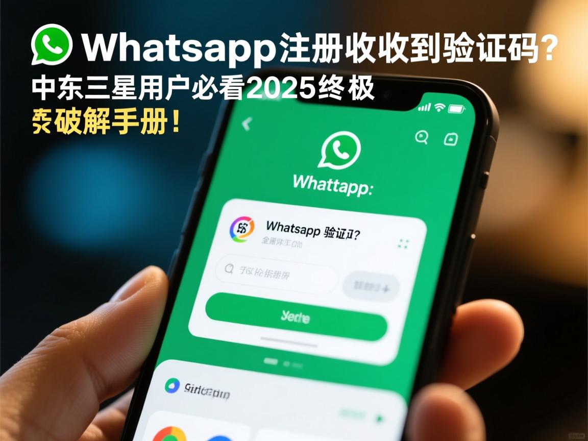 WhatsApp注册收不到验证码?中东三星用户必看2025终极破解手册!