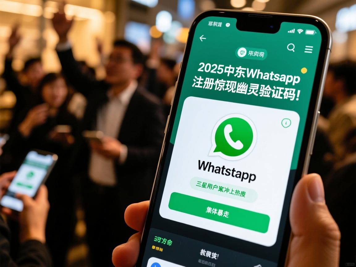 2025中东WhatsApp注册惊现幽灵验证码！三星用户集体暴走，这3招救命方案连夜冲上热搜