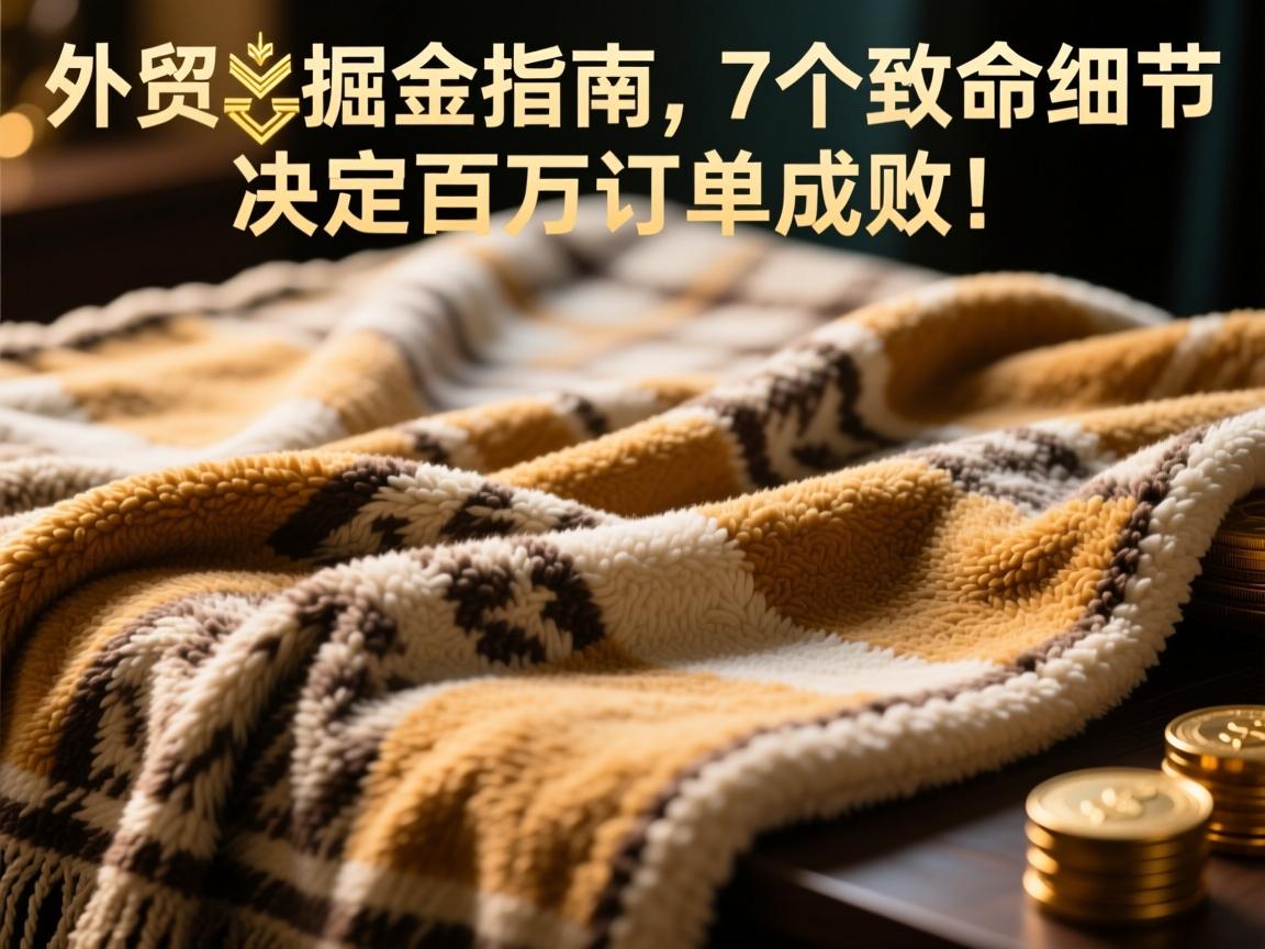 外贸毛毯掘金指南,7个致命细节,决定百万订单成败!