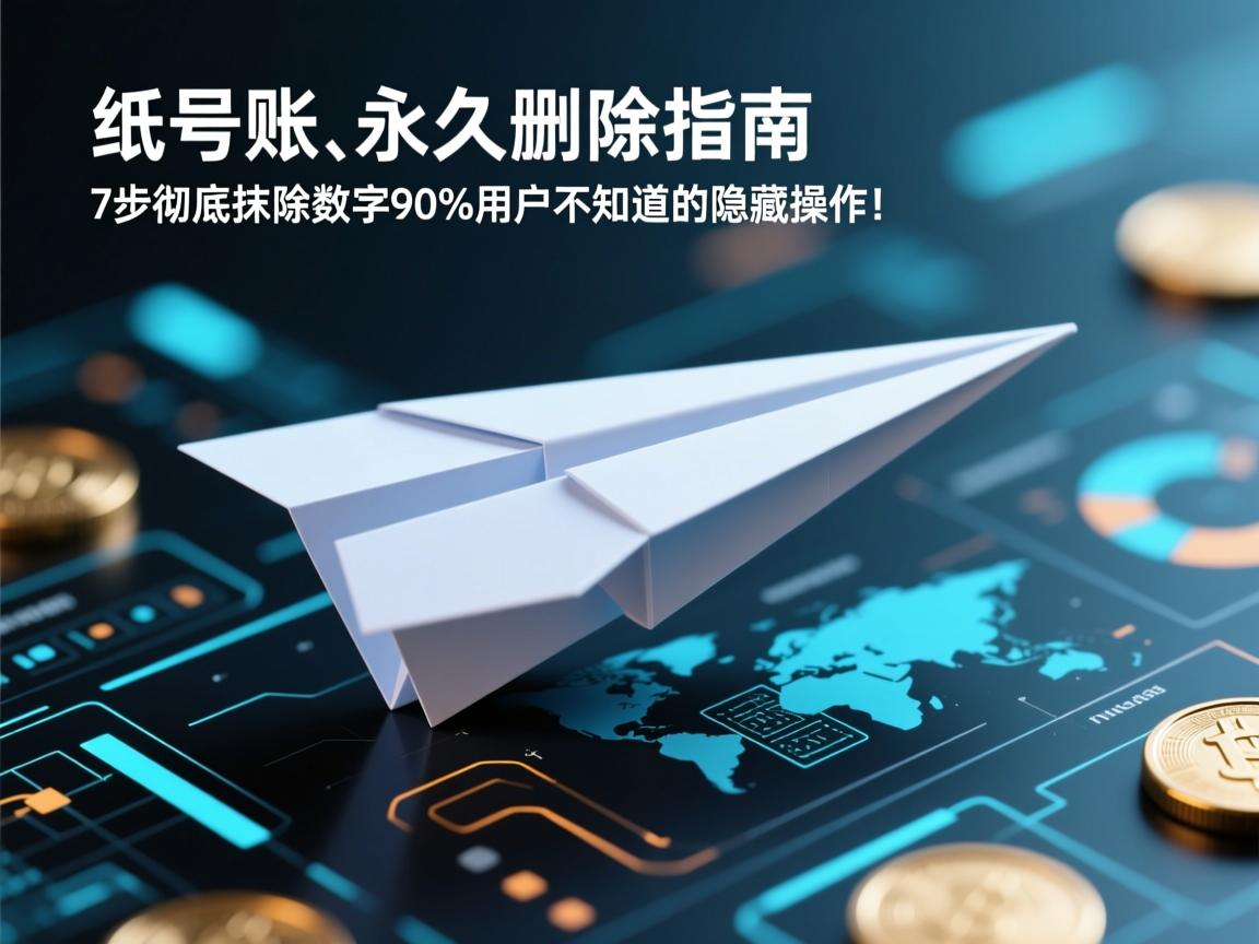 纸飞机账号永久删除指南，7步彻底抹除数字痕迹，90%用户不知道的隐藏操作！