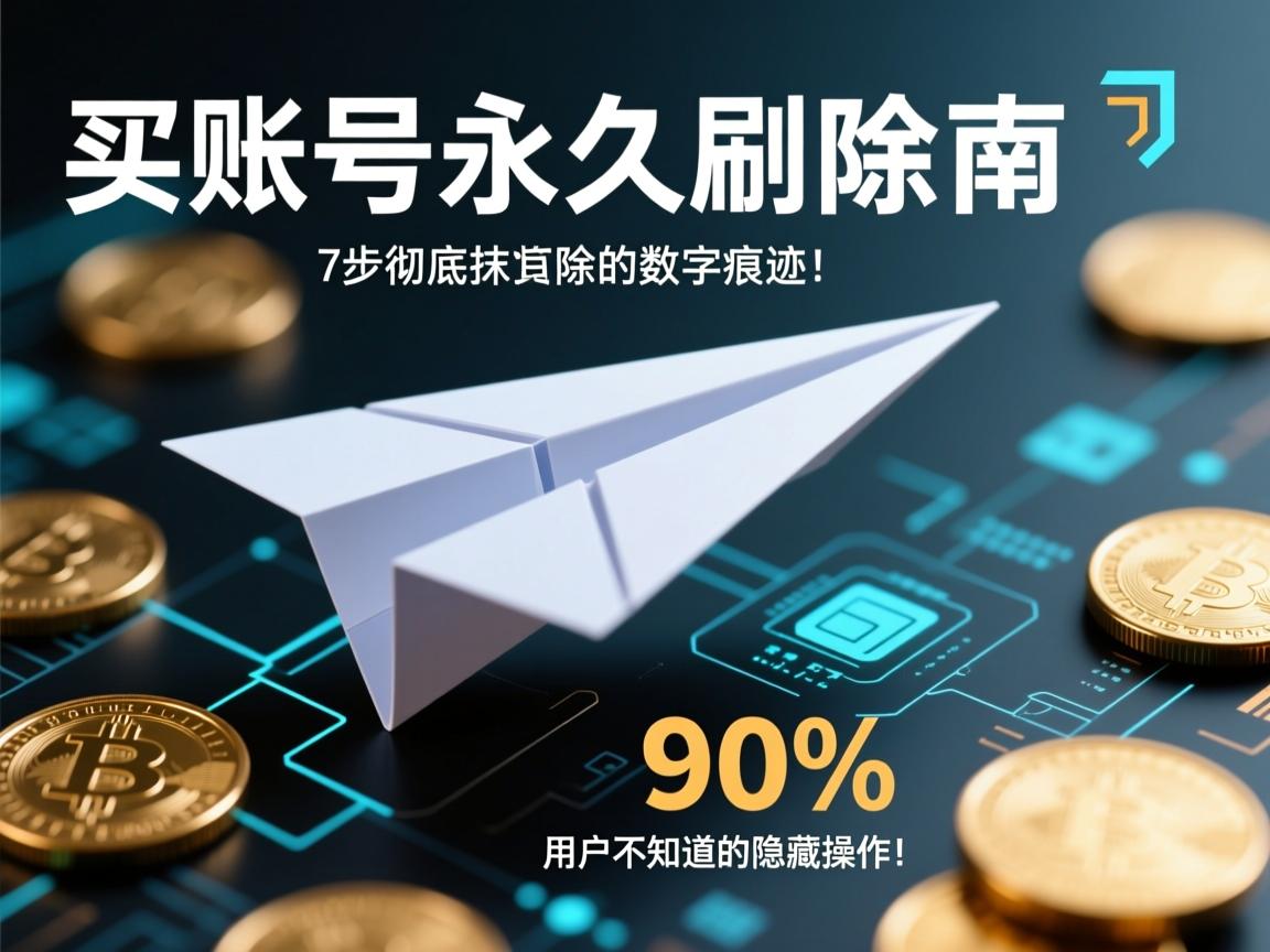 纸飞机账号永久删除指南,7步彻底抹除数字痕迹,90%用户不知道的隐藏操作!
