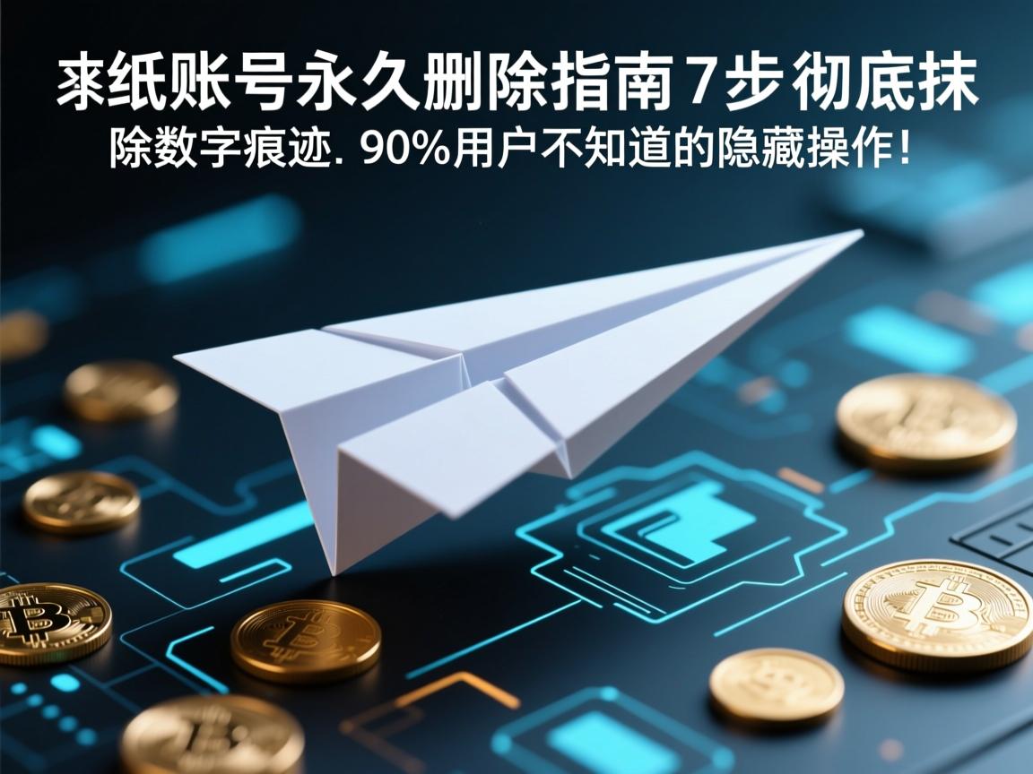 纸飞机账号永久删除指南,7步彻底抹除数字痕迹,90%用户不知道的隐藏操作!