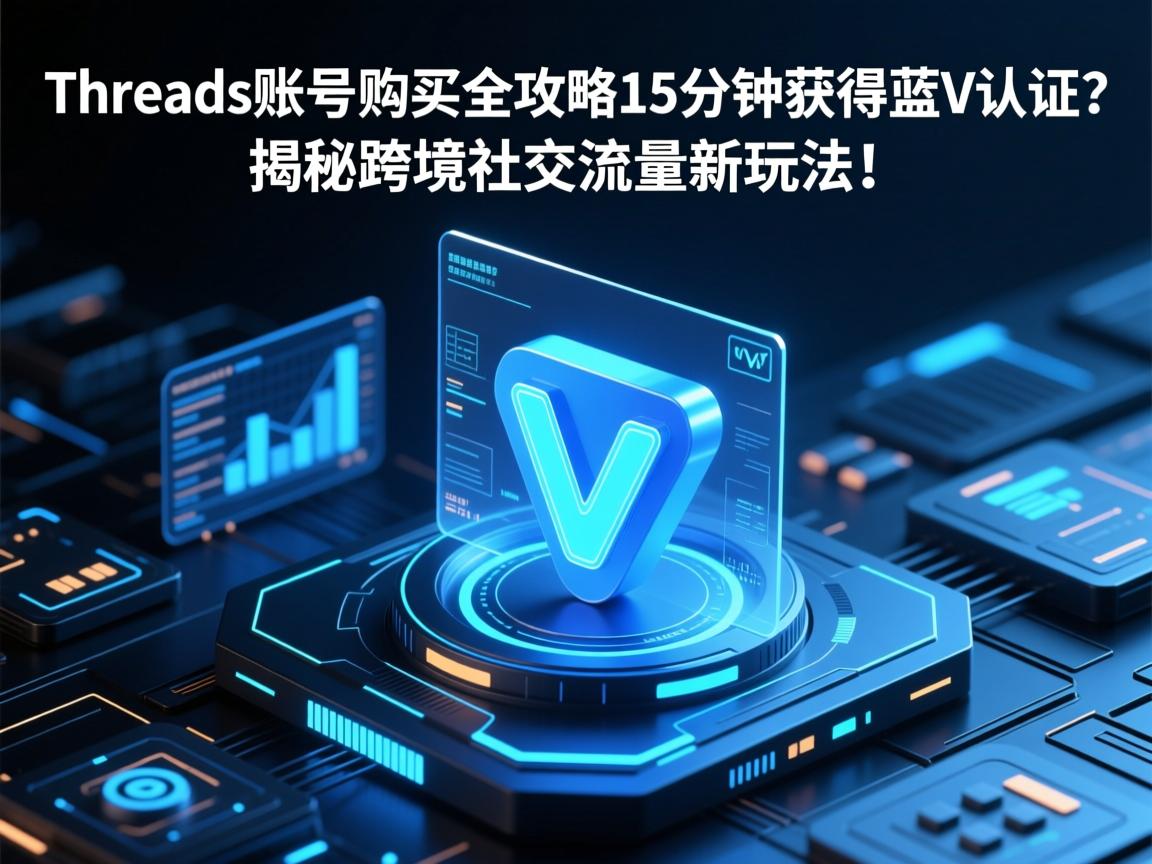 详细阅读:Threads账号购买全攻略,15分钟获得蓝V认证?揭秘跨境社交流量新玩法! Threads账号购买全攻略,15分钟获得蓝V认证?揭秘跨境社交流量新玩法!