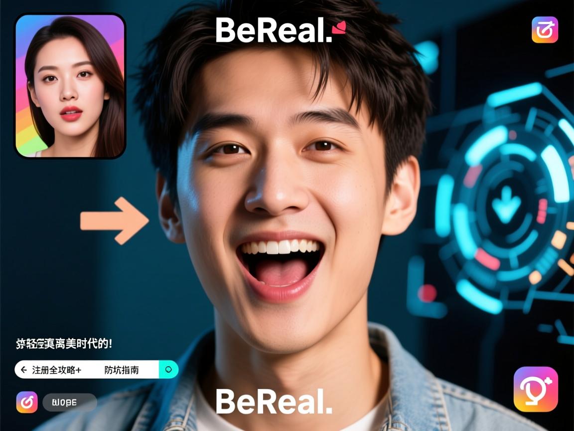 BeReal爆火真相,年轻人逃离美颜时代的反叛宣言!注册全攻略+防坑指南