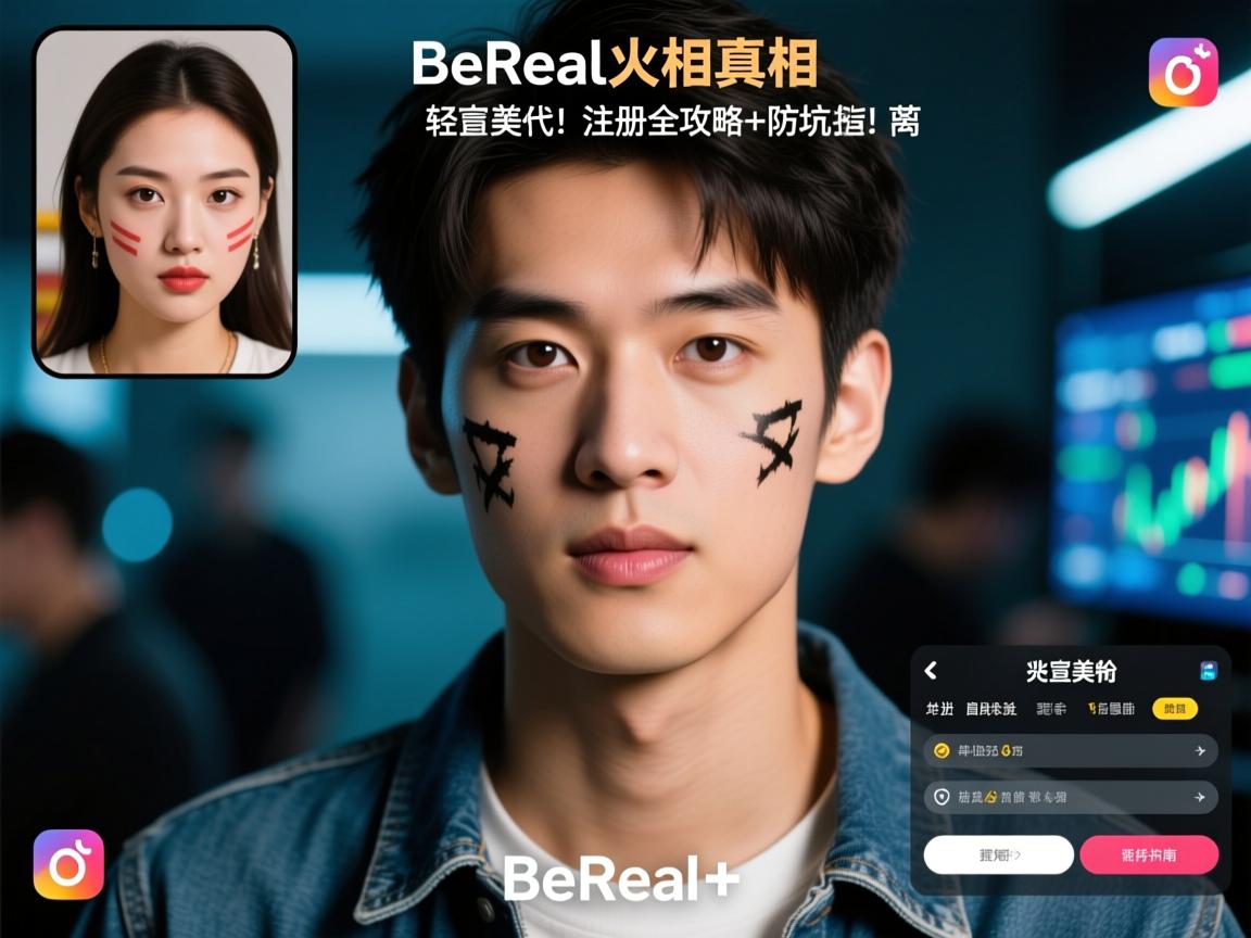 BeReal爆火真相,年轻人逃离美颜时代的反叛宣言!注册全攻略+防坑指南