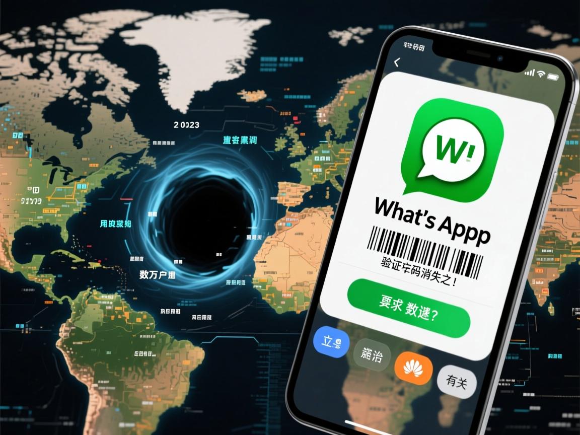 2023华为中东WhatsApp验证码消失之谜!数万用户遭遇数字黑洞,真相竟与地缘政治有关?